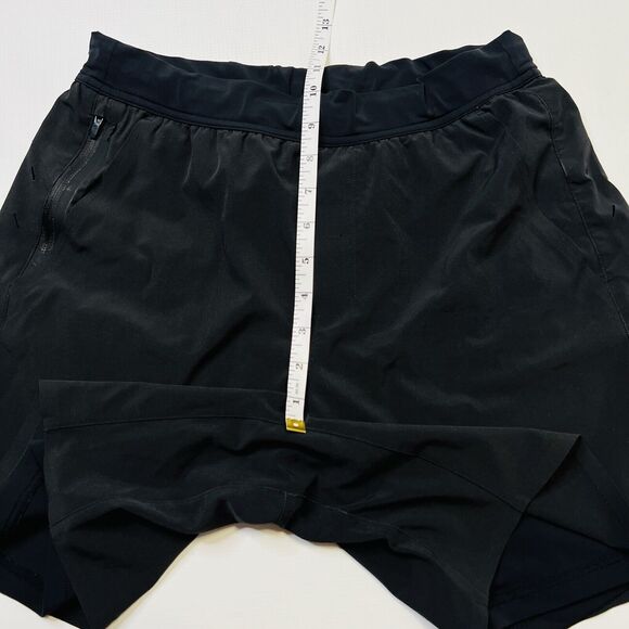 Ten Thousand Interval Shorts Mens Small Black Lined Athletic Gym Running 7” - Picture 10 of 11